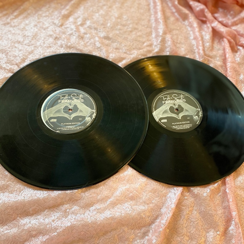 taylor swift fearless vinyl album record platinum - Picture 3 of 11
